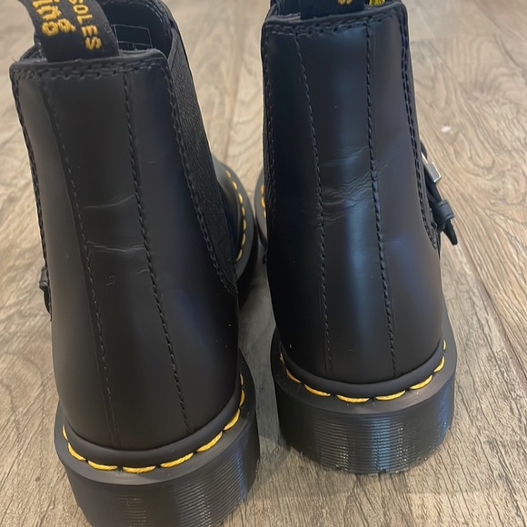 Doc martens ankle boots with side buckle - Picture 3 of 5